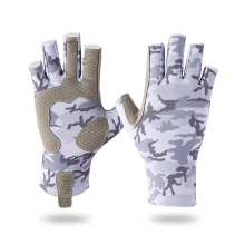 Guantes de pesca, ligeros, transpirables y antideslizantes para pesca, kayak, senderismo, remo, navegación, conducción y piragüismo (se adaptan a