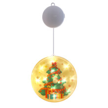 Adornos navideños creativos, luces LED de diseño especial que funcionan con pilas para decoraciones de interior y exterior, luces colgantes