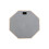 Drum Practice Pad 2 Pieces 8 Inch Rubber Wood Training Mute Pad Grey 1