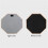 Drum Practice Pad 2 Pieces 8 Inch Rubber Wood Training Mute Pad Grey 4