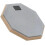 Drum Practice Pad 2 Pieces 8 Inch Rubber Wood Training Mute Pad Grey 2