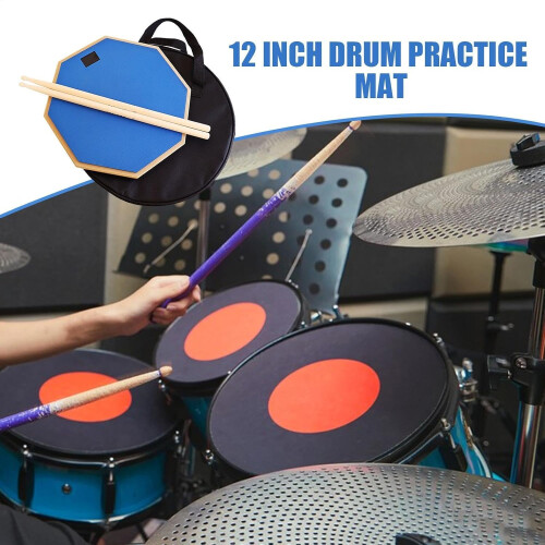 Portable Non Slip Lightweight ShockAbsorbing Drum Pad Set for Beginners 1