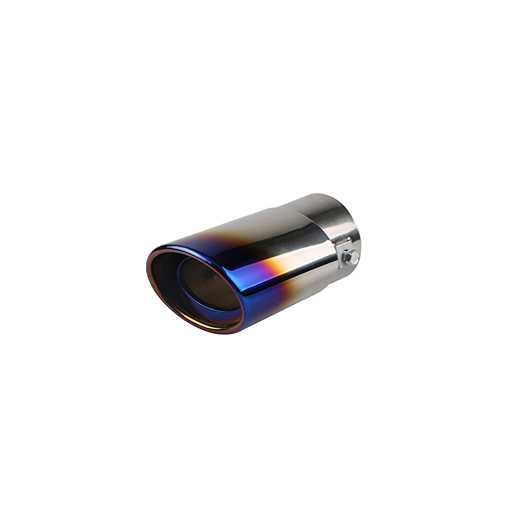 Car Exhaust Tip Stainless Steel Round Universal Muffler Tip Boosts Performance And Prevents Deformation 9119770263384