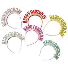 6 Unidades Diademas Para Fiesta Cumpleaños Decoración