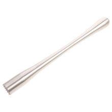 Stainless Steel Cocktail Muddler Long Bar Stick Grooved Head WearResistant Mixer Tool For Home Bar Milk Tea