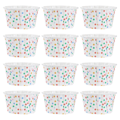 100 Unidades Para Sorvete E Pintinhas Coloridas