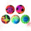 5 Unidades Bolas 22 Cm PVC Para Praia 11