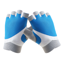 Guanti da ciclismo e fitness, palmo in pelle scamosciata imbottita, tecnologia di raffreddamento, design ergonomico con cinturini regolabili, tessuto