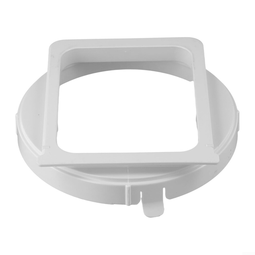 Sealed Exhaust Duct Interface For Portable Ac Hose, Leakproof Connection, Improves Efficiency, Abs Plastic, Compatible 9339159765067