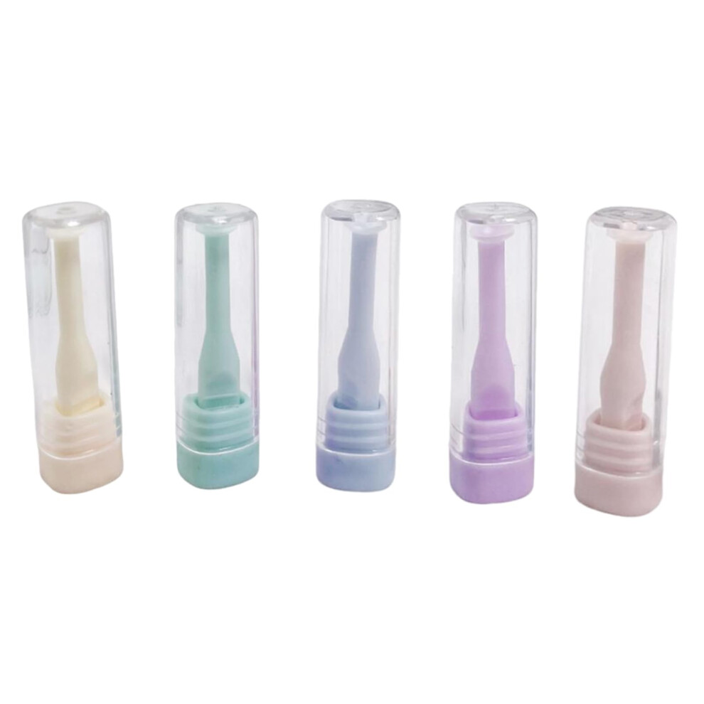 Objective distance tool, portable size, silicone, rubber, lens insert, easy to carry, safely holds contacts