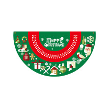 Decoración festiva para el hogar, adorno navideño reutilizable, exquisita mano de obra, tecnología de costura de doble cara, decoración de tela