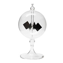 Solar Crookes Radiometer Glass Handmade Toy for Gift Transparent