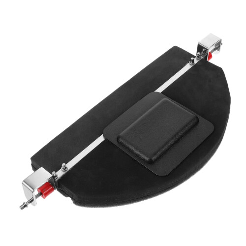 Bass Drum Pad Drum Mute Mat Mute Replacement Drum Mute Switch Exercise Mute Button Drum Mat Black Rubber