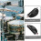 Bass Drum Pad Drum Mute Mat Mute Replacement Drum Mute Switch Exercise Mute Button Drum Mat Black Rubber 4