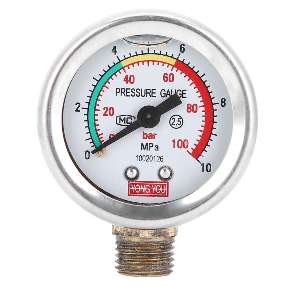 Liquid-Filled Gauge For Stable Performance In Vibrational Environments, Quick Connect Fittings For Easy Installation 9454554907956