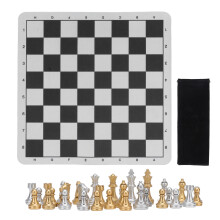 Jeu d'échecs au design standard, pièces d'échecs favorisant le développement de la pensée critique et la résolution de problèmes, plateau en
