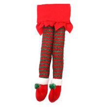 Piernas de Papá Noel animadas para decoración navideña de coches en interiores y exteriores, piernas de elfo para maletero de coche, decoración