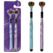 Macaroon Toothbrush with Soft Bristles, Gently Clean Every Tooth and Gum Care