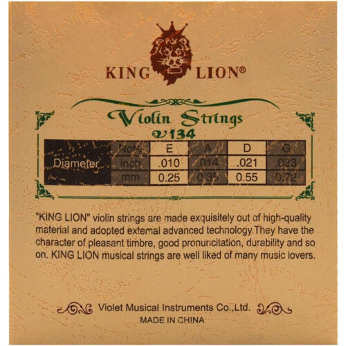 Violin Strings Set Steel Violin Strings Replacement EADG Strings Musical Instrument Accessories Ref: 6049 2