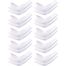 Brazaletes de compresión para deportes, tejido transpirable que absorbe la humedad, protección UV, diseño antideslizante, mangas refrescantes y