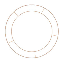 Kituri DIY pentru coroane de nuntă, inele decorative cu cerc, rame metalice pentru coroane florale, potrivite pentru baze de coroane DIY, perfecte