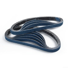 Corundum Sanding Belts 10Pcs 457x13mm, 40120 Grit, For Grinding And Polishing Metal Wood Plastic Stainless Steel 80#