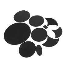Drum Mute Pads Noise Reduction Drum Silencer Pads Rubber Foam Drum Mute Practice Pad for Home Exercises