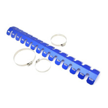 Heat Shield Exhaust Muffler Guard Compatible with CRF80 CRF100 CRF110 CRF150 CRF230 XR650R Long Blue