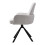 Living And Home Linen Modern Swivel Chair 4
