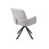 Living And Home Linen Modern Swivel Chair 5