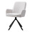 Living And Home Linen Modern Swivel Chair 2