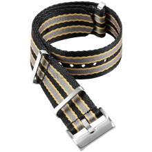 20 mm density nylon strap for Omega Seamaster 007, watch band for Rolex Military, strap B 20 mm