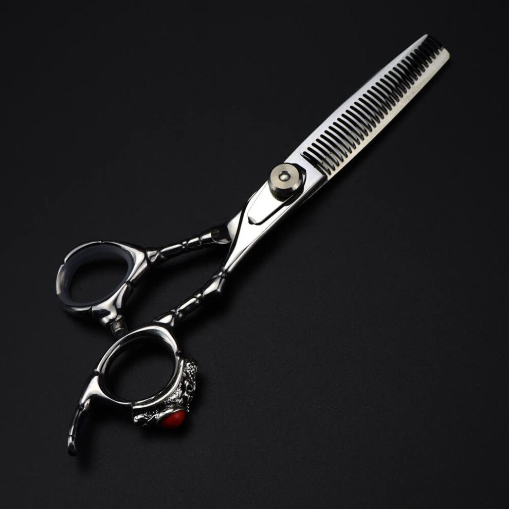 Professional Hair Cutting Shears, 6inch Japan 440C Steel Scissor Haircut Thinning Barber Shears