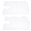 2Pcs DIY Silicone Book Holder Mold White Reusable Epoxy Craft Mold 4
