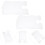 2Pcs DIY Silicone Book Holder Mold White Reusable Epoxy Craft Mold 9