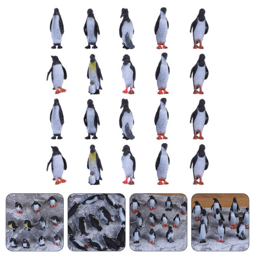 32 Realistische Pinguïnmodellen PVC Dierenfigurines 1