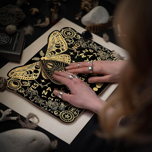 Spiritual Wooden Board  Communication and Divination Board with Pendulum 2
