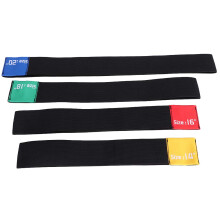 Cymbal Mute Pads, Low Volume, Cymbal Pack, 4 Pieces, 14, 16, 18, 20 Inches, Drum Cymbal Mute Straps, Practice Silencers, Mutes