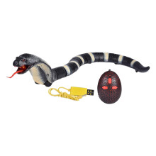 Rattle Snake Toy, Snake, Scary Trick Toy, Joke, RC Caterpillars, Rattlesnake, Robot Toy for Christmas, Black