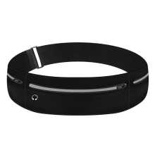 Cinto de corrida ultraleve, pochete impermeável com faixa refletora e orifício para fones de ouvido para smartphones de até 6,7 polegadas. Secagem
