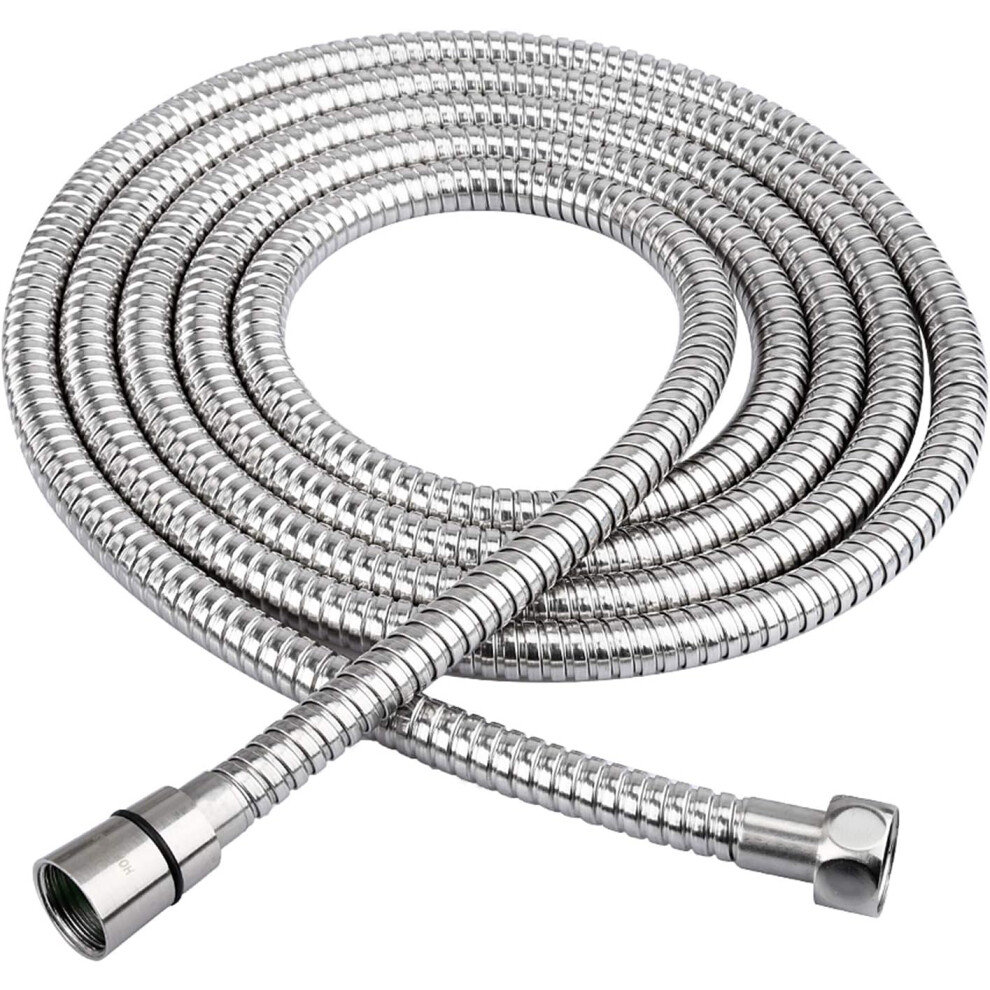 Anti-Kink Shower Hose, Stainless Steel Replacement Extra Long Handheld Head Extension With Solid Brass Connectors, Corrosion Resistant For High-Pressu 9554910865705