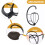 6Pcs Wig Holder Avtagbar Hängställning För Visning 9