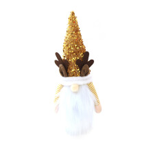 Tomte Sualannach Lámhdhéanta, Ornáidí Gnome Fhéile, 40*15*2cm, Éadach Cniotáilte le Fionnadh Saorga, Fabraic Gearr Plush, Bronntanais Foirfe