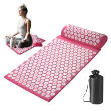 Meditation Mat with Pillow Pressure Mat for Home, Office or Travel