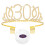 1 Tiara De 30 Com Coroa Para 1