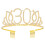 1 Tiara De 30 Com Coroa Para 4