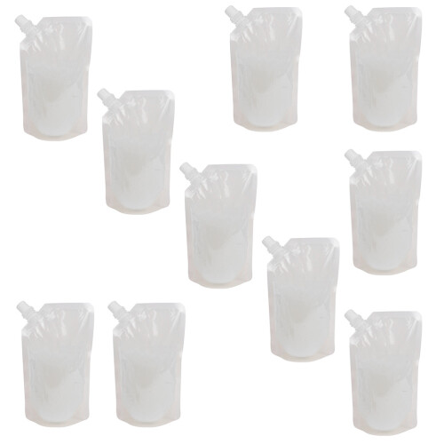 50Pcs Flytande Subförpackning Pouch Portabel Stående Dryckspåse