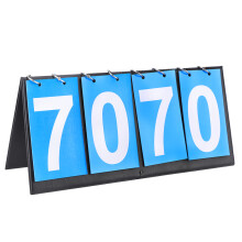 Clear Numbers Bold Print Flip Score Keeper, Αδιάβροχο Υλικό που Εξασφαλίζει Ανθεκτικότητα για