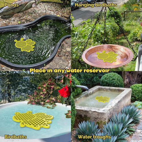 Floating Bee Island Watering Accessories for Bee Bath, Bees, Drinking Beekeeping 1