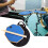 Drum Practice Pad Set, 12 Inch Quiet Portable Drum Bag Set with Drumsticks 2